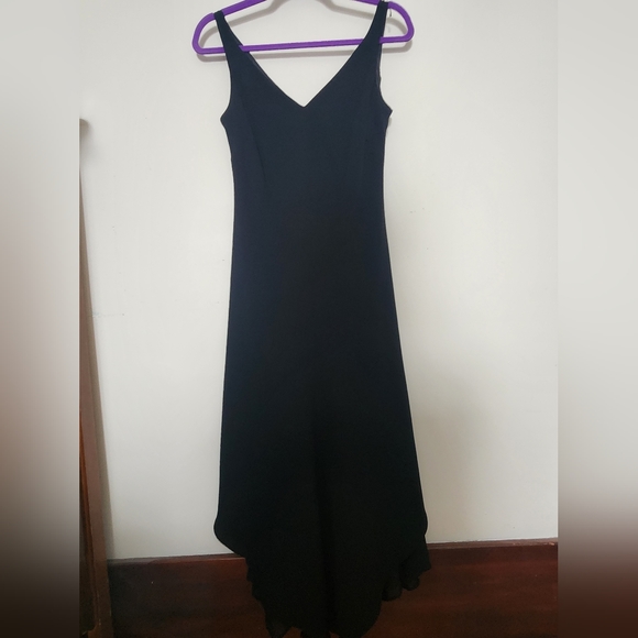 Vintage Black Evan Picone Dress Size 8 - Picture 1 of 4